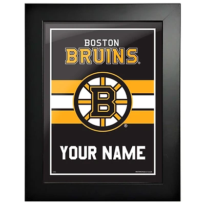 Boston Bruins 12" x 16" Team Personalized Picture Frame