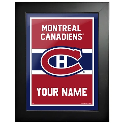 Montreal Canadiens 12" x 16" Team Personalized Picture Frame