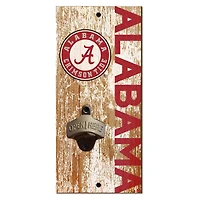 Alabama Crimson Tide Distressed Bottle Opener