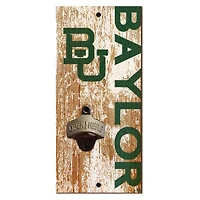 Baylor Bears Distressed Bottle Opener
