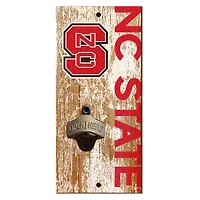 NC State Wolfpack Distressed Bottle Opener