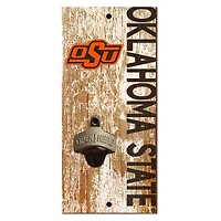 Oklahoma State Cowboys Distressed Bottle Opener