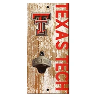 Texas Tech Red Raiders Distressed Bottle Opener
