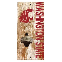 Washington State Cougars Distressed Bottle Opener