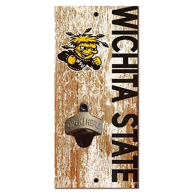 Wichita State Shockers Distressed Bottle Opener