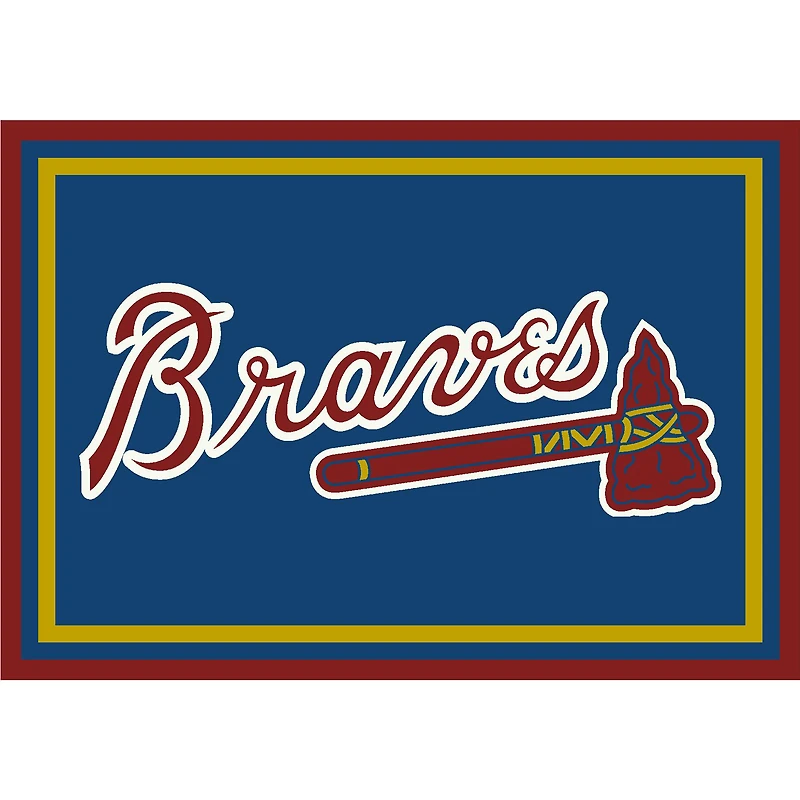 Imperial Atlanta Braves 5'4'' x 7'8'' Spirit Rug