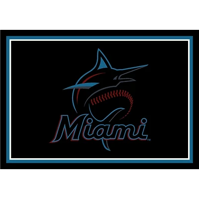Imperial Miami Marlins 6' x 8' Spirit Rug