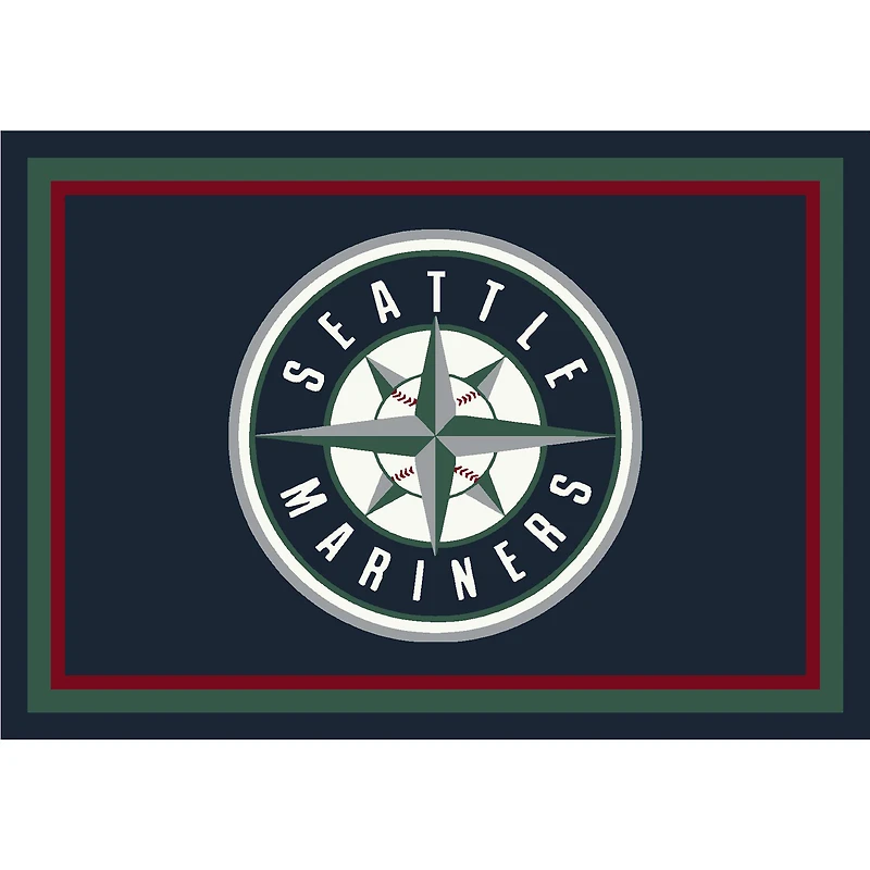 Imperial Seattle Mariners 7'8'' x 10'9'' Spirit Rug