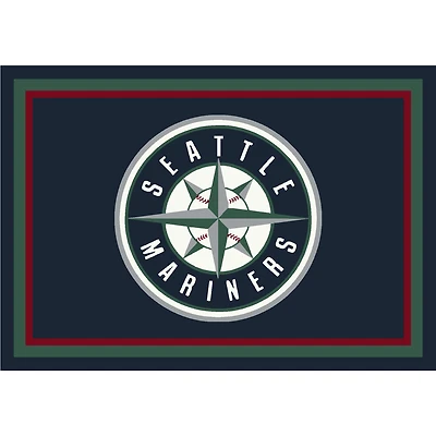 Imperial Seattle Mariners 7'8'' x 10'9'' Spirit Rug