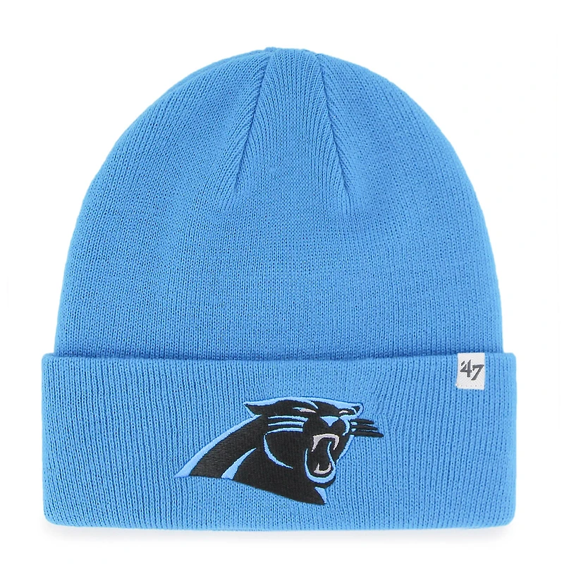 Men's '47 Blue Carolina Panthers Primary Basic Cuffed Knit Hat