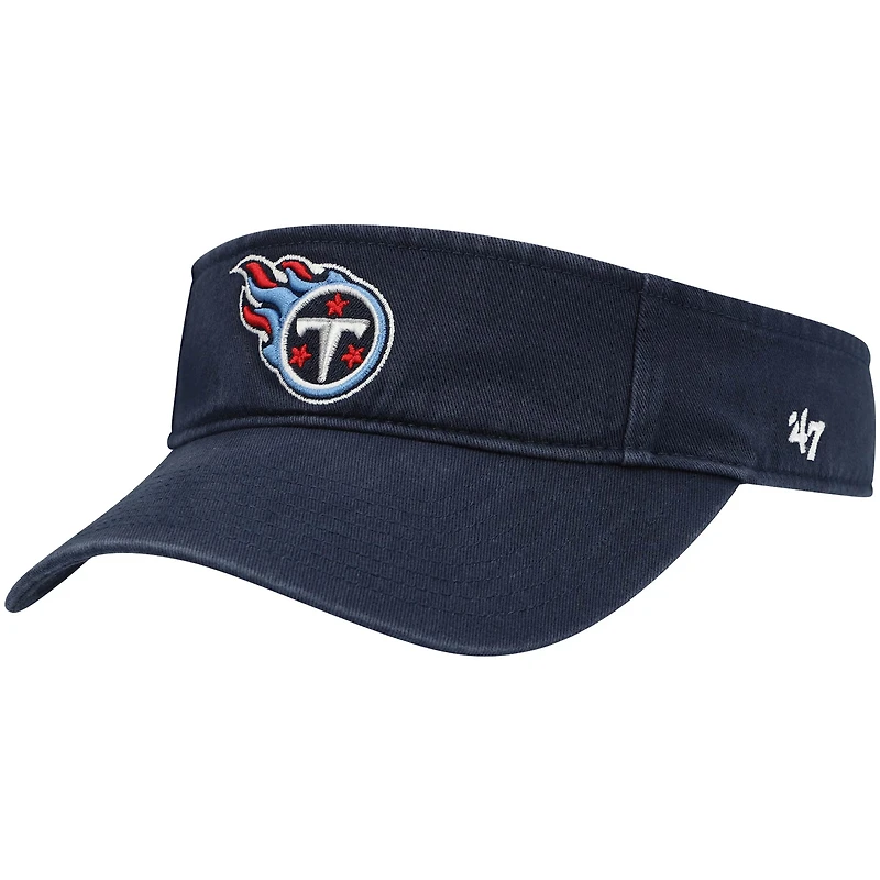 Men's '47 Navy Tennessee Titans Clean Up Visor