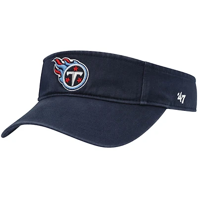 Men's '47 Navy Tennessee Titans Clean Up Visor