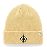 Men's '47 Gold New Orleans Saints Secondary Basic Cuffed Knit Hat