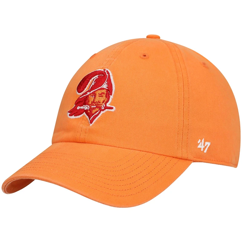 Men's '47 Orange Tampa Bay Buccaneers Clean Up Legacy Adjustable Hat