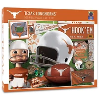 Texas Longhorns 500-Piece Retro Series Puzzle