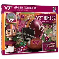 Virginia Tech Hokies 500-Piece Retro Series Puzzle