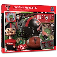 Texas Tech Red Raiders 500-Piece Retro Series Puzzle