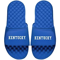 Men's ISlide Royal Kentucky Wildcats Wordmark Slide Sandals