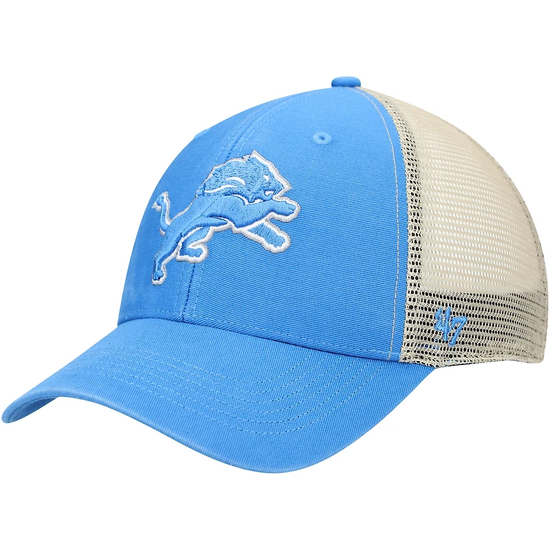 Men's '47 Blue Detroit Lions Flagship MVP Snapback Hat