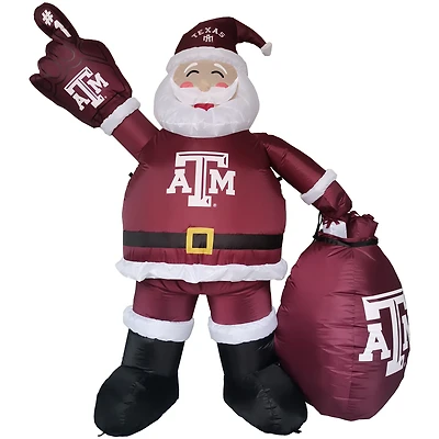 Texas A&M Aggies 7' Inflatable Santa