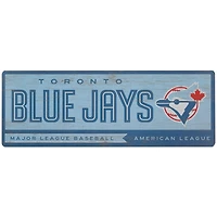 Toronto Blue Jays 10" x 28" Traditions Wood Sign