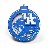 Kentucky Wildcats 3D Logo Series Ornament