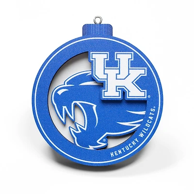Kentucky Wildcats 3D Logo Series Ornament