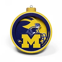 Michigan Wolverines 3D Logo Series Ornament