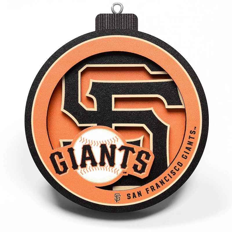 San Francisco Giants 3D Logo Series Ornament