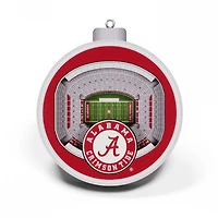 Alabama Crimson Tide 3D Stadium Ornament