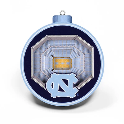 North Carolina Tar Heels 3D Stadium Ornament