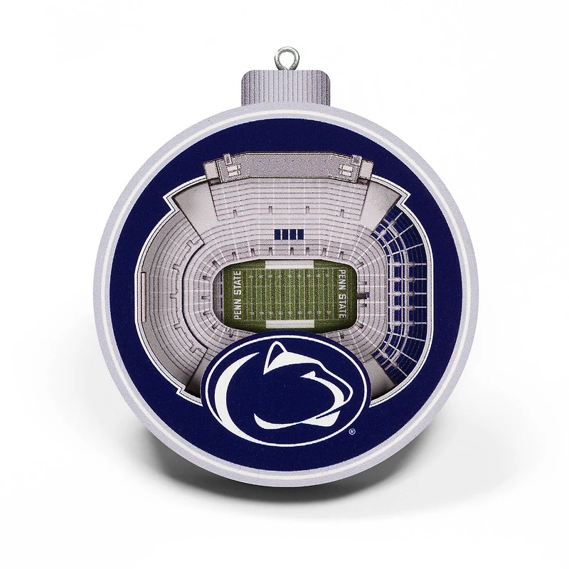 Penn State Nittany Lions 3D Stadium Ornament