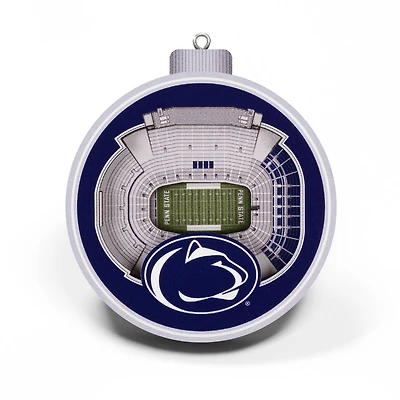 Penn State Nittany Lions 3D Stadium Ornament