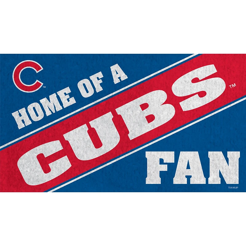 Chicago Cubs 18" x 30" Team Turf Mat