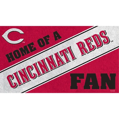 Cincinnati Reds 18" x 30" Team Turf Mat