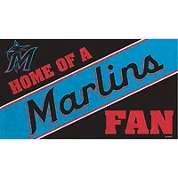 Miami Marlins 18" x 30" Team Turf Mat