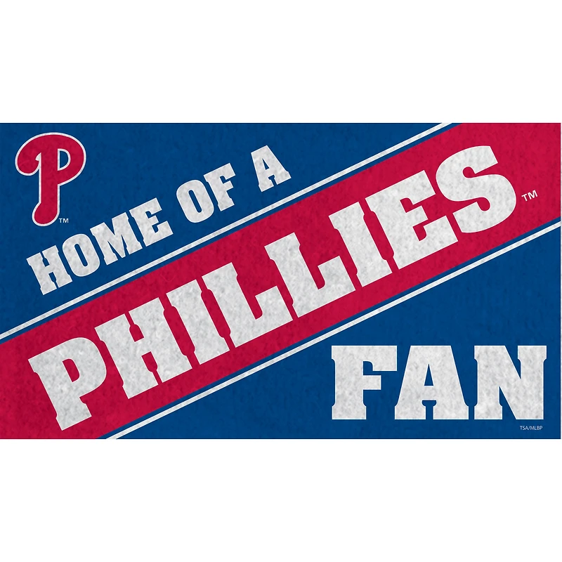 Philadelphia Phillies 18" x 30" Team Turf Mat
