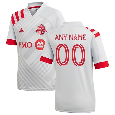 Youth adidas Gray Toronto FC 2020 TFC Unity Custom Replica Jersey