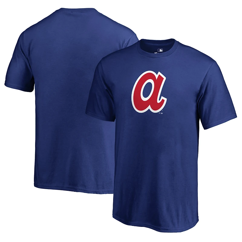 Men's Fanatics Royal Atlanta Braves Huntington T-Shirt
