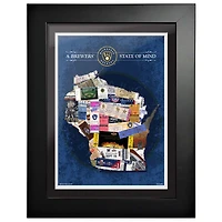 Milwaukee Brewers 12'' x 16'' State of Mind Wall Art