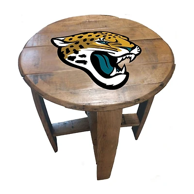 Imperial Jacksonville Jaguars Oak Barrel Table