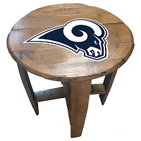 Imperial Los Angeles Rams Oak Barrel Table