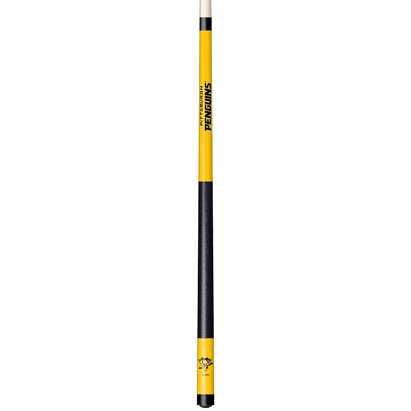 Imperial Pittsburgh Penguins Team Color Laser-Etched Cue Stick