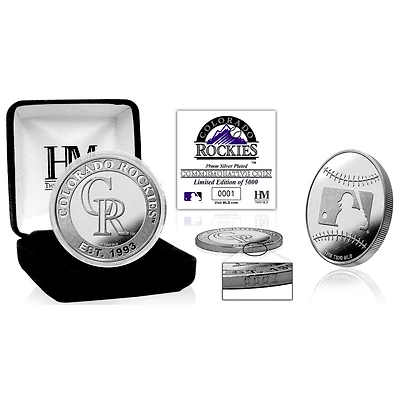 Highland Mint Colorado Rockies Silver Mint Coin