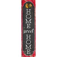 Chicago Blackhawks 24" Home Sweet Home Leaner Sign