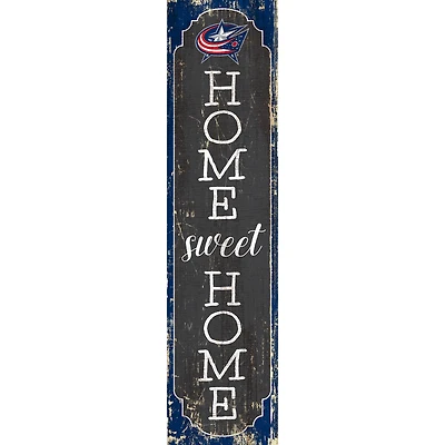 Columbus Blue Jackets 24" Home Sweet Home Leaner Sign