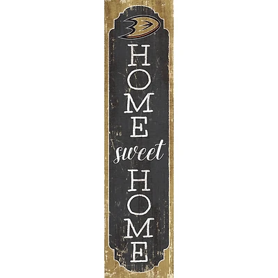 Anaheim Ducks 24" Home Sweet Home Leaner Sign