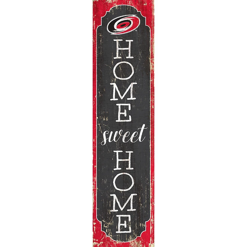 Carolina Hurricanes 24" Home Sweet Home Leaner Sign