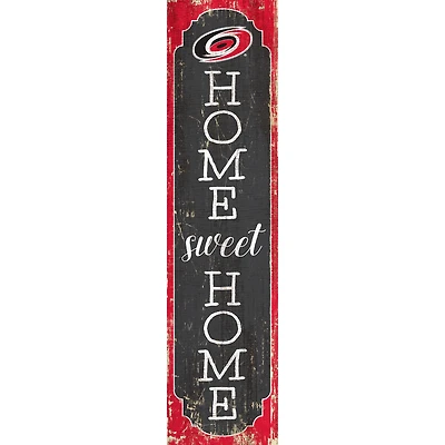 Carolina Hurricanes 24" Home Sweet Home Leaner Sign