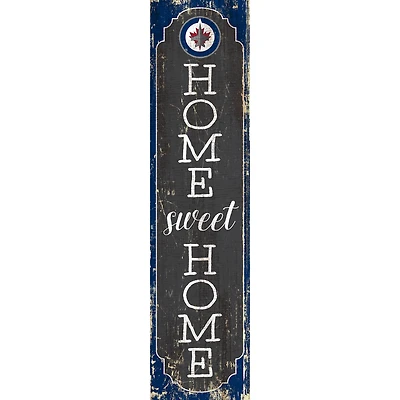 Winnipeg Jets 24" Home Sweet Home Leaner Sign